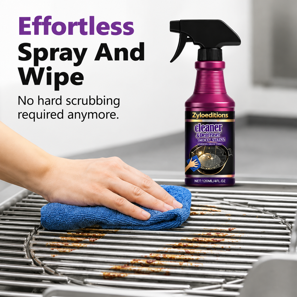 Fast-Acting Heavy-Duty Grill Degreaser Spray