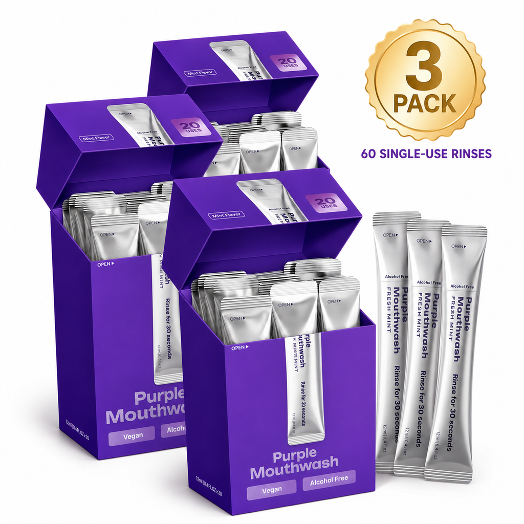 Portable Whitening Mouthwash