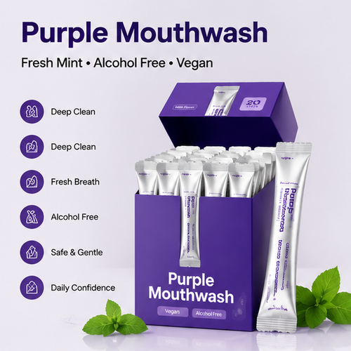 Portable Whitening Mouthwash