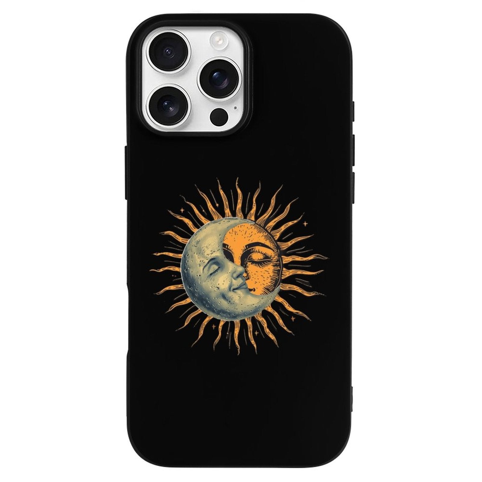 Triple Moon Goddess iPhone Case - Wiccan Maiden Mother Crone Symbol