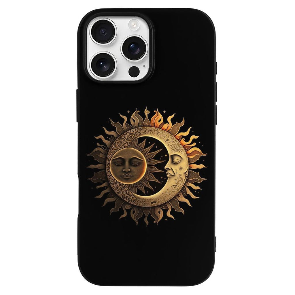 Triple Moon Goddess iPhone Case - Wiccan Maiden Mother Crone Symbol