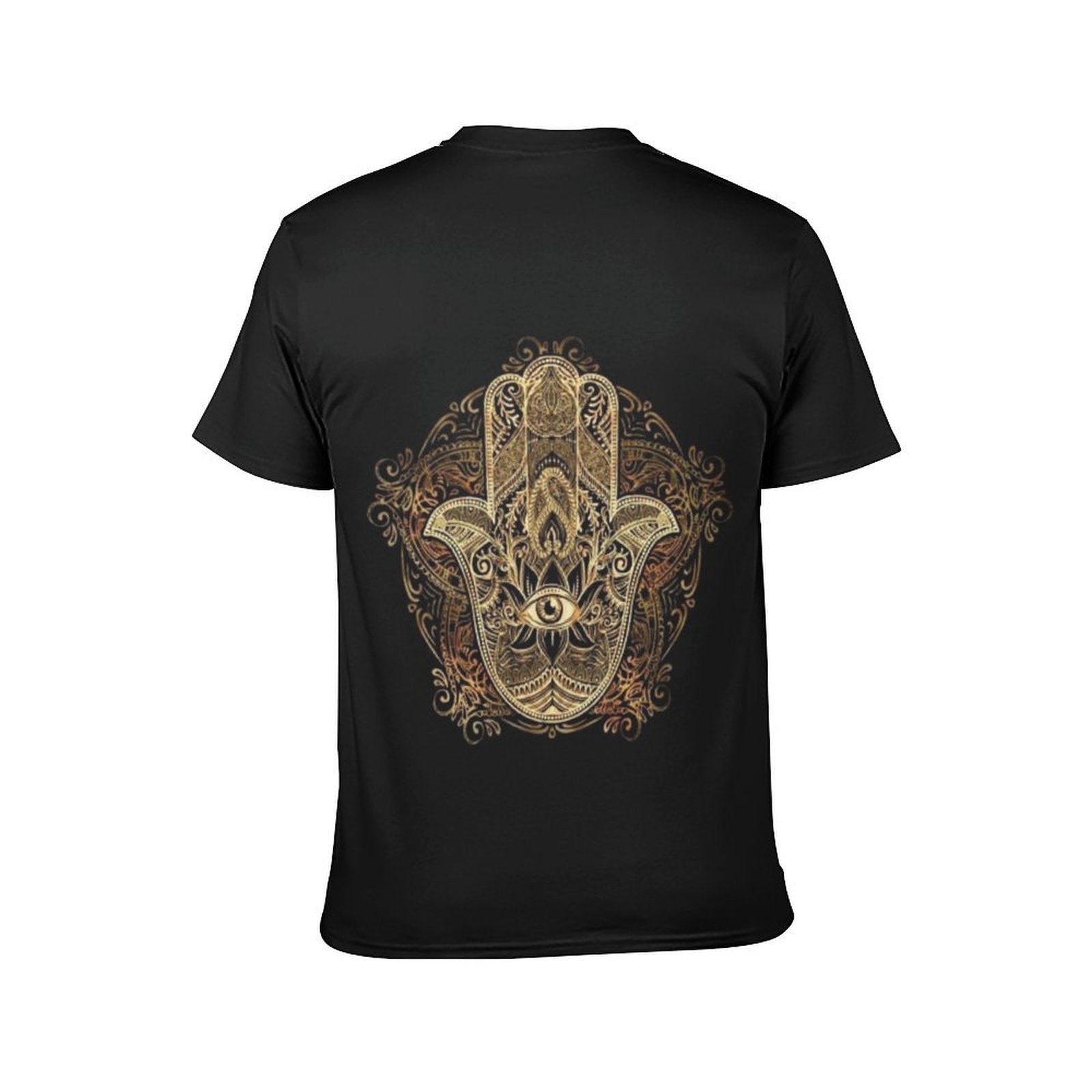 Vintage Hamsa Hand T-Shirt - Middle Eastern Good Luck Symbol for