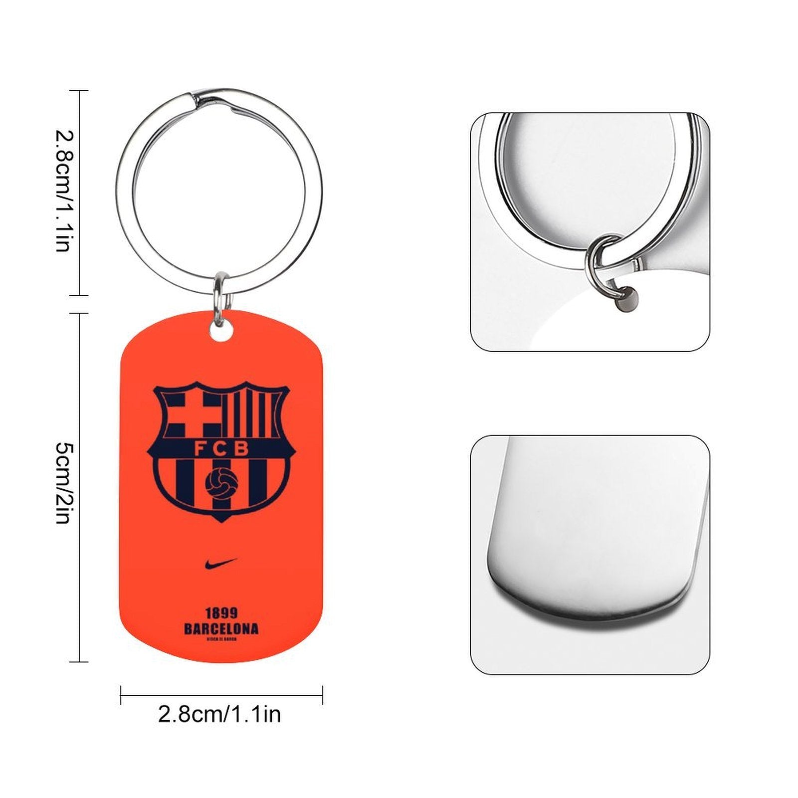 Barcelona Keychain