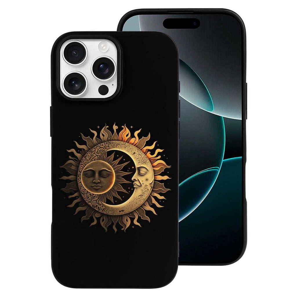 Triple Moon Goddess iPhone Case - Wiccan Maiden Mother Crone Symbol