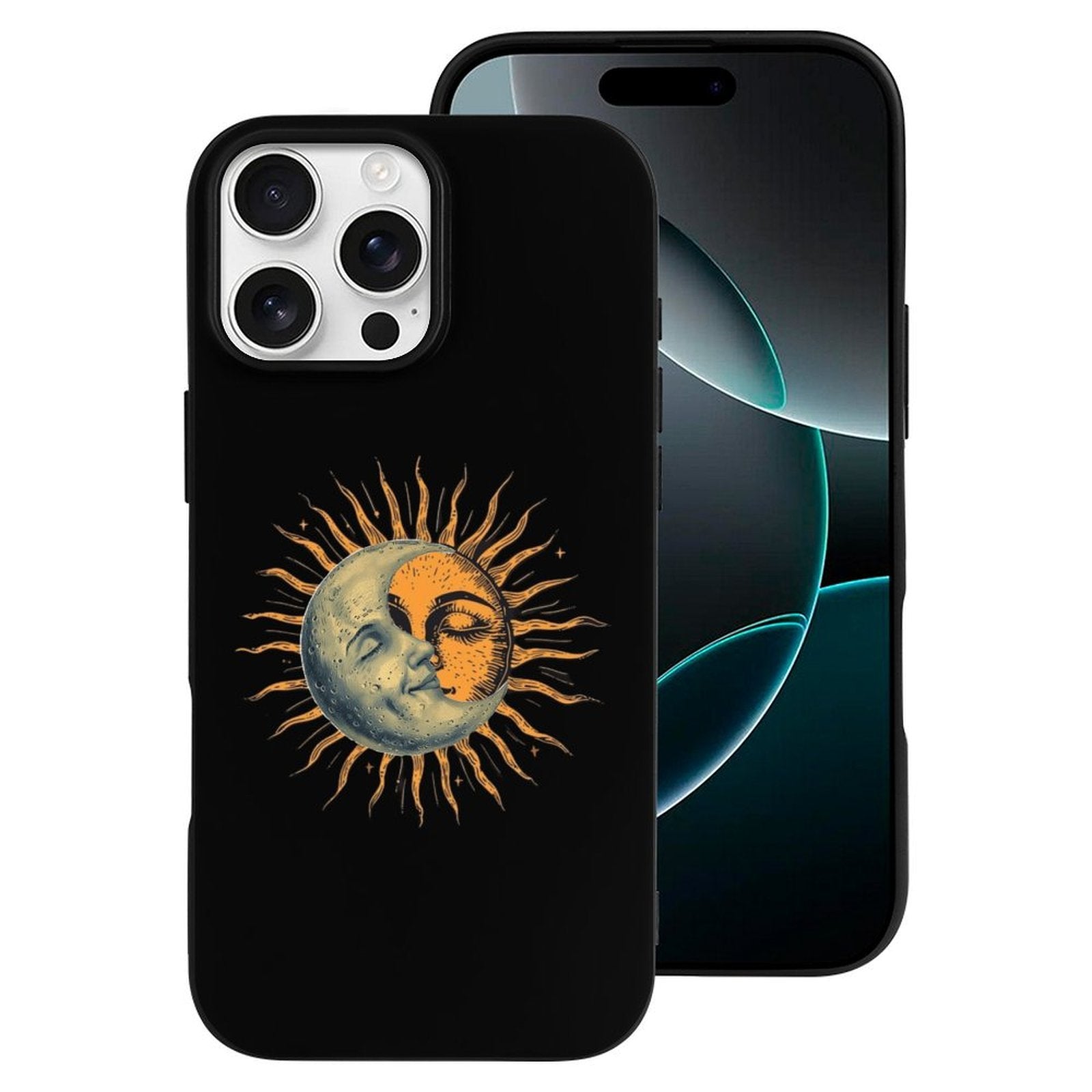 Triple Moon Goddess iPhone Case - Wiccan Maiden Mother Crone Symbol