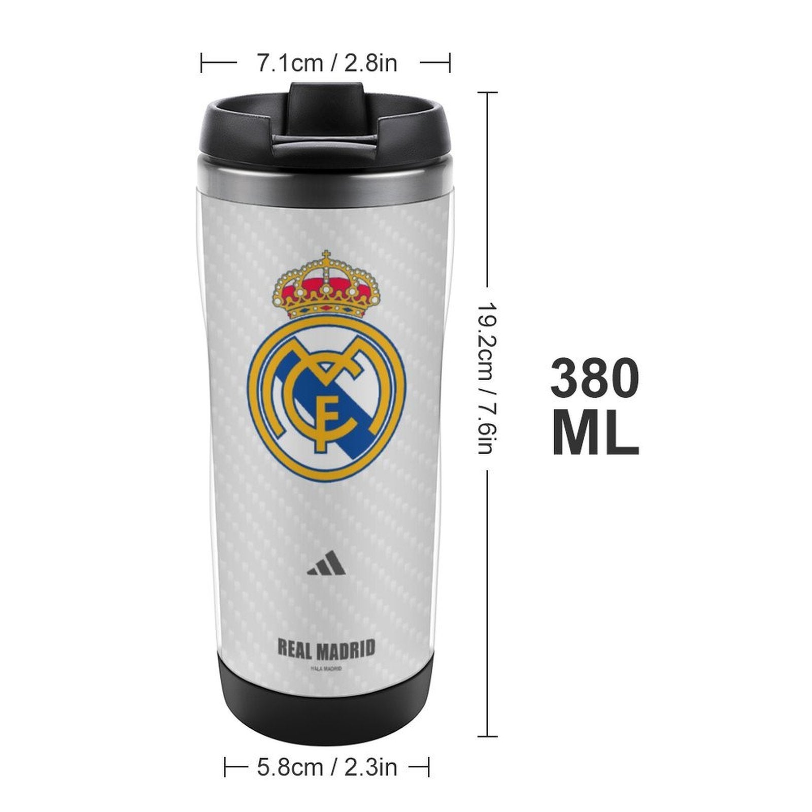 Real Madrid High-quality water cup