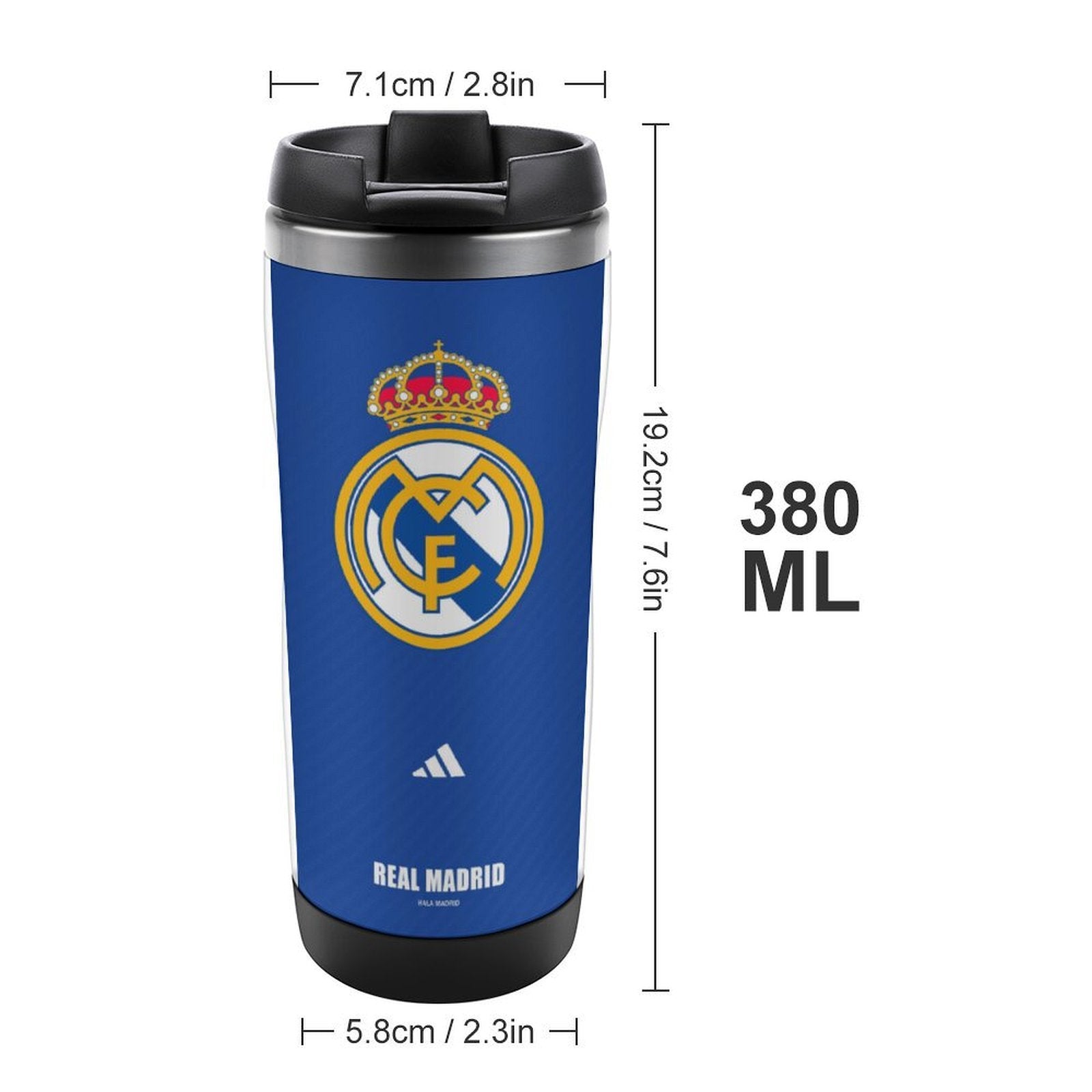 Real Madrid High-quality water cup