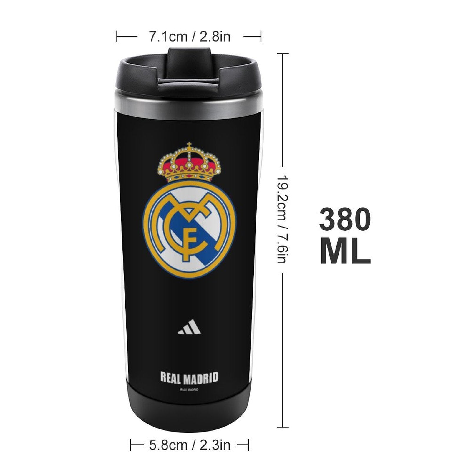 Real Madrid High-quality water cup