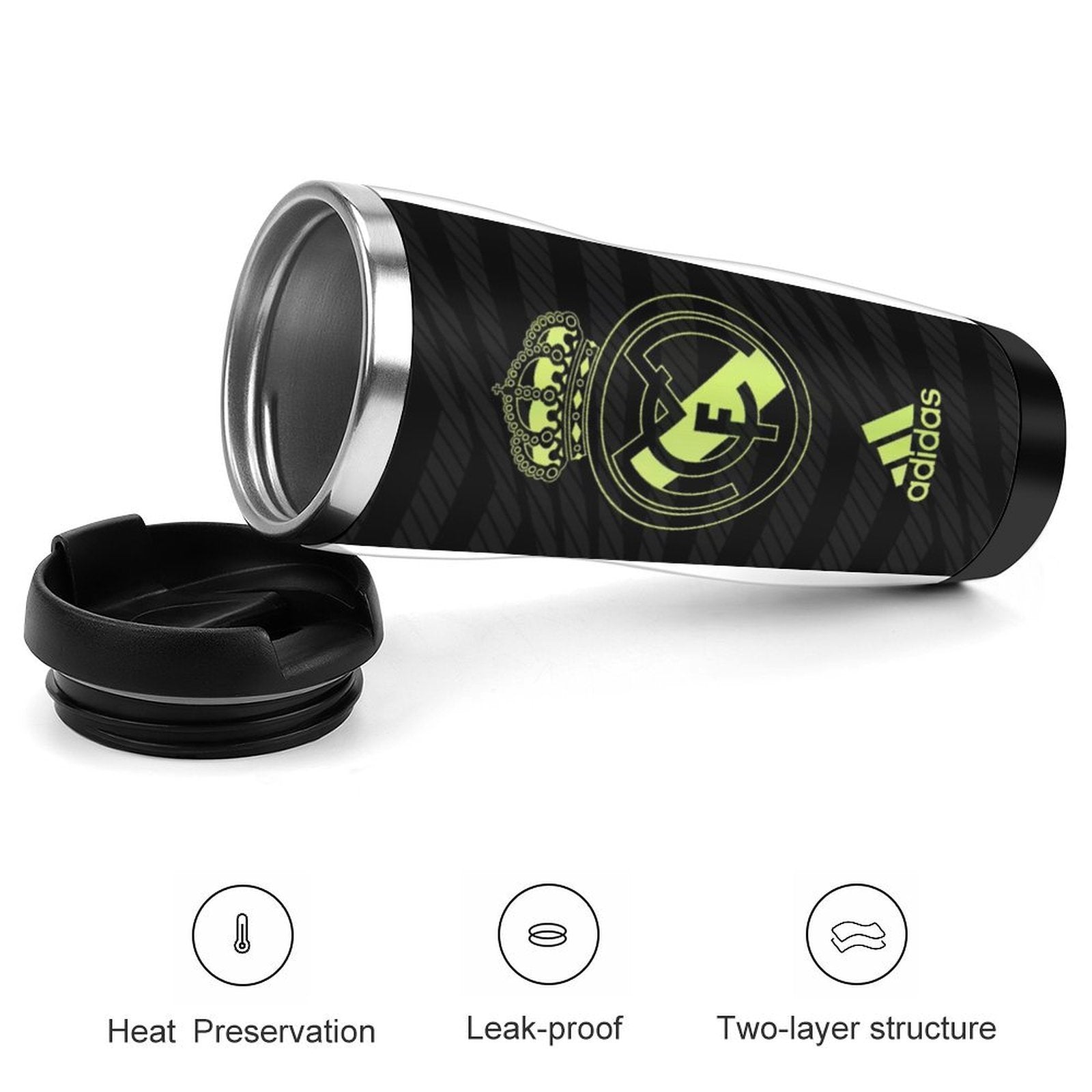 Real Madrid High-quality water cup