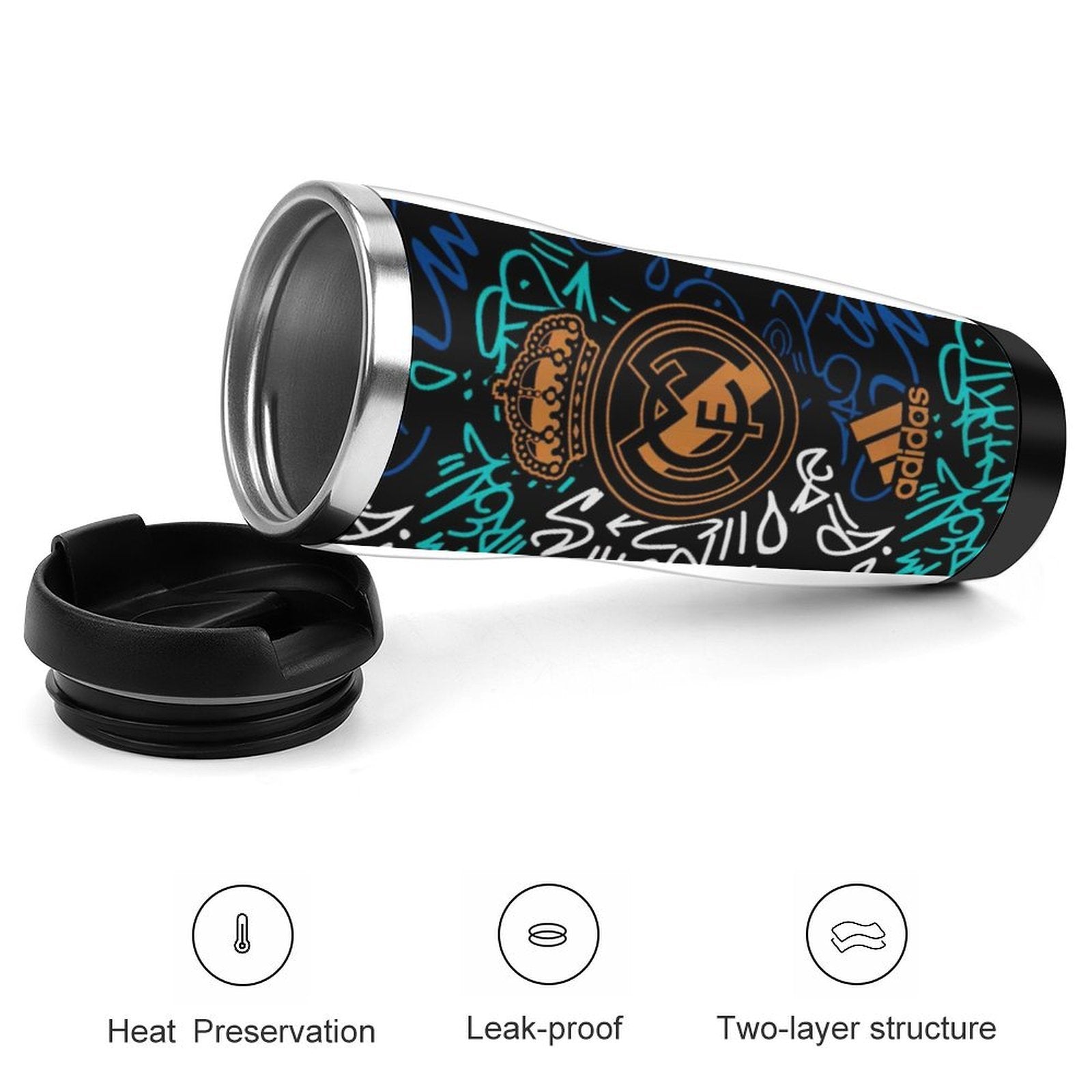 Real Madrid High-quality water cup