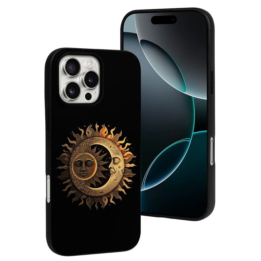 Triple Moon Goddess iPhone Case - Wiccan Maiden Mother Crone Symbol
