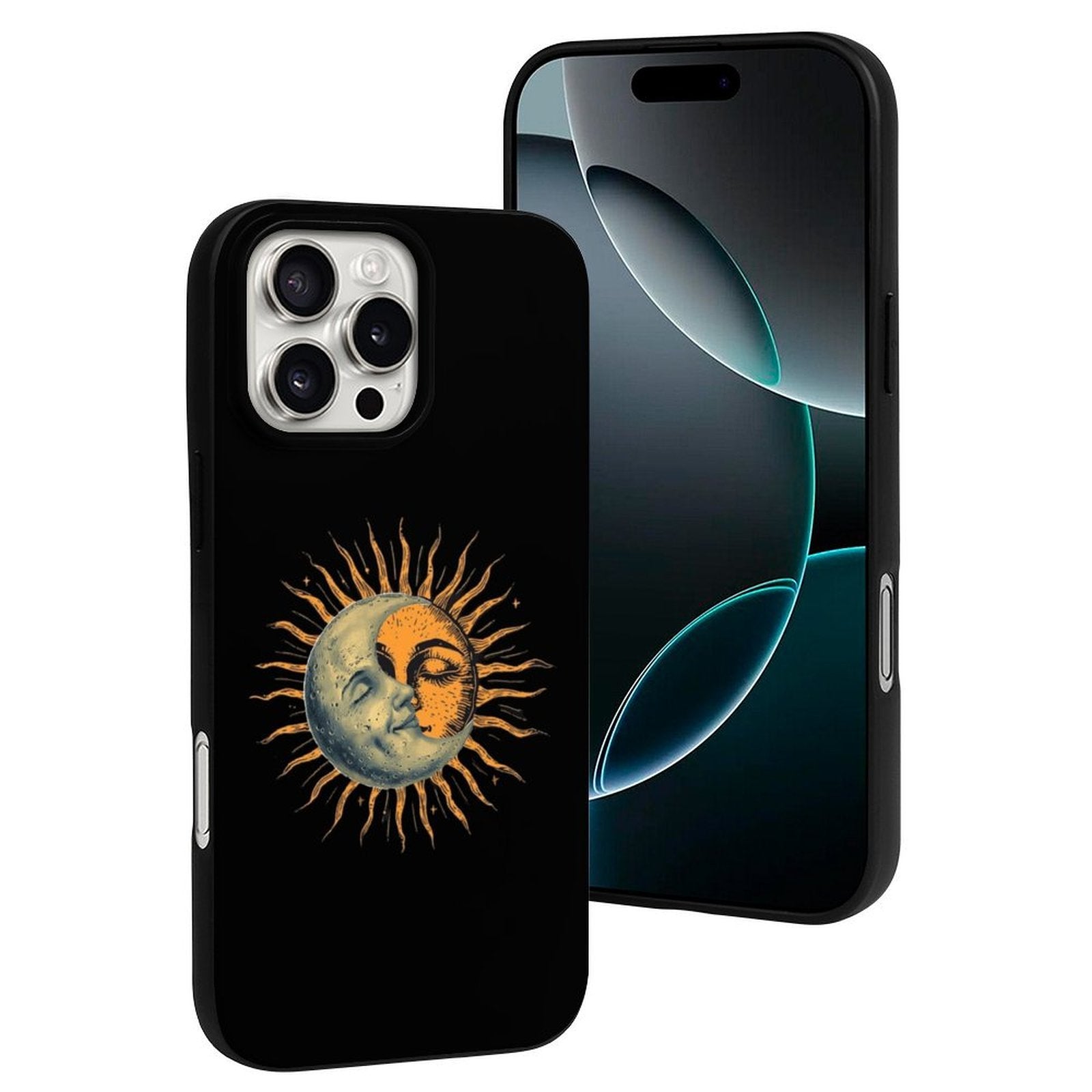 Triple Moon Goddess iPhone Case - Wiccan Maiden Mother Crone Symbol