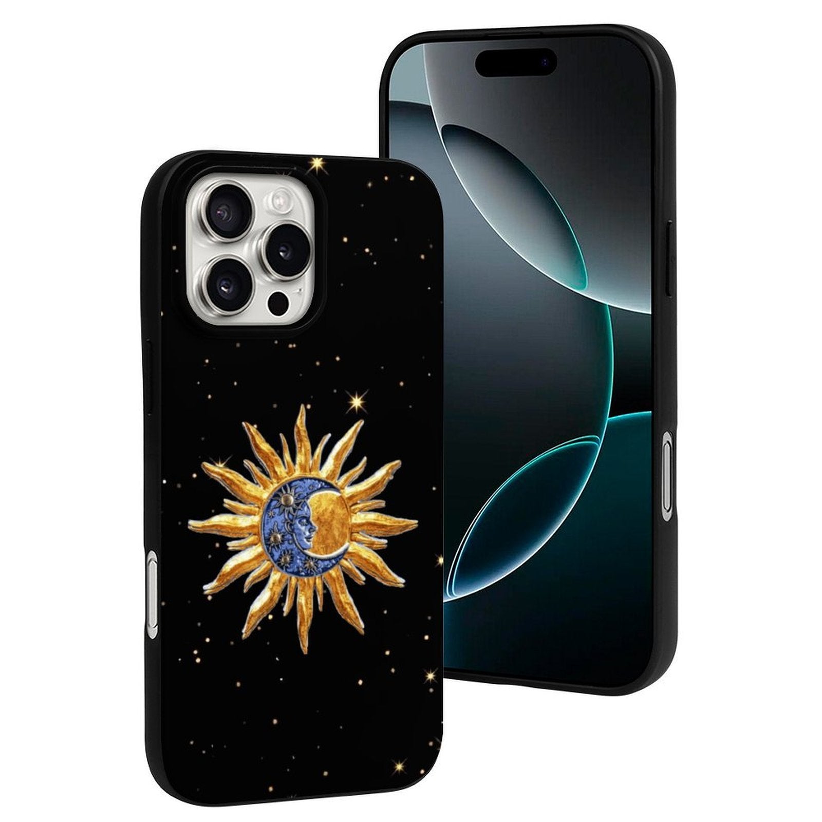 Triple Moon Goddess iPhone Case - Wiccan Maiden Mother Crone Symbol