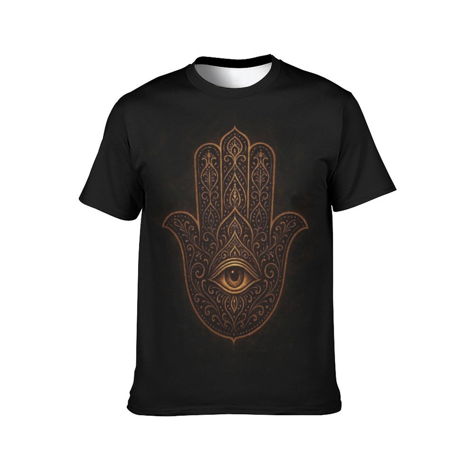 Vintage Hamsa Hand T-Shirt - Middle Eastern Good Luck Symbol for